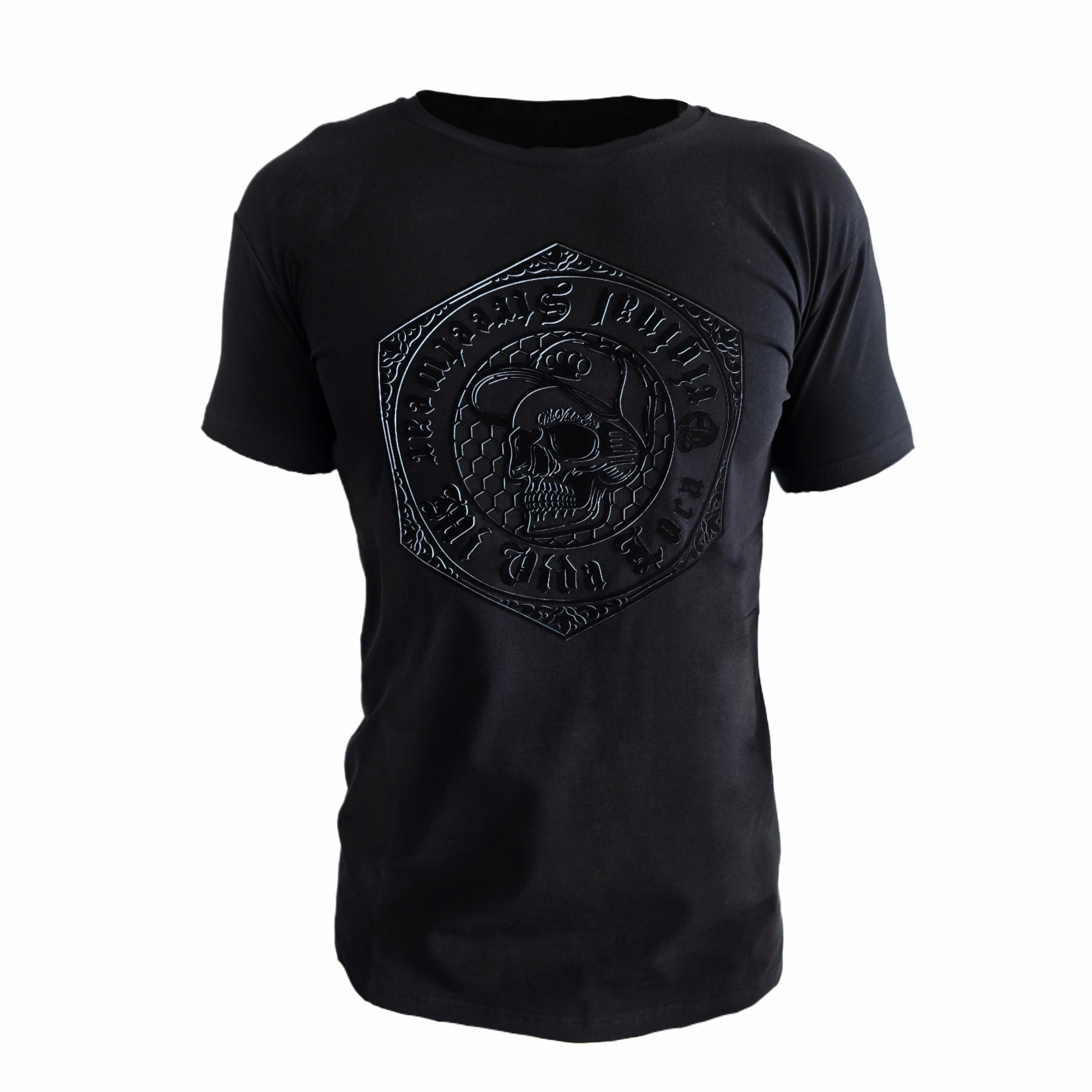 MVL Gold line "Hexagon skull" T-shirt