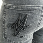 Cargar imagen en el visor de la galería, MVL Superstretch-Jeans grau