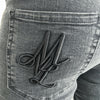 MVL Superstretch-Jeans grau
