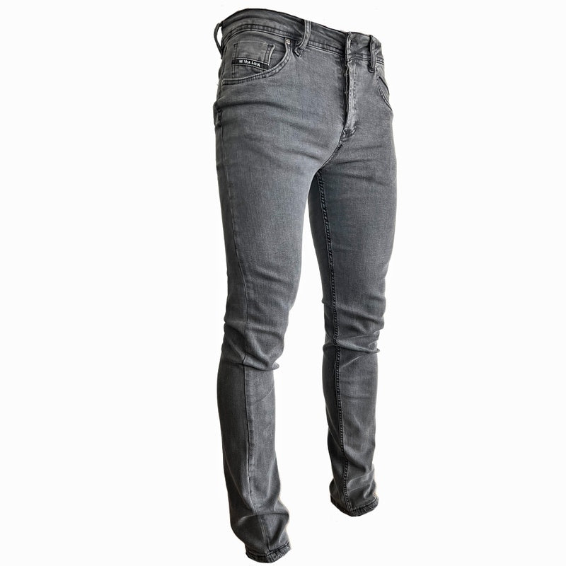 Jeans super extensibles MVL gris