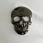 Cargar imagen en el visor de la galería, MVL Skull-Linie – Basic-T-Shirt „Blume des Lebens“ – weiß
