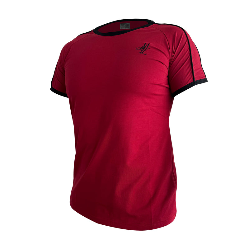 T-shirt basique MVL « Rouge profond »