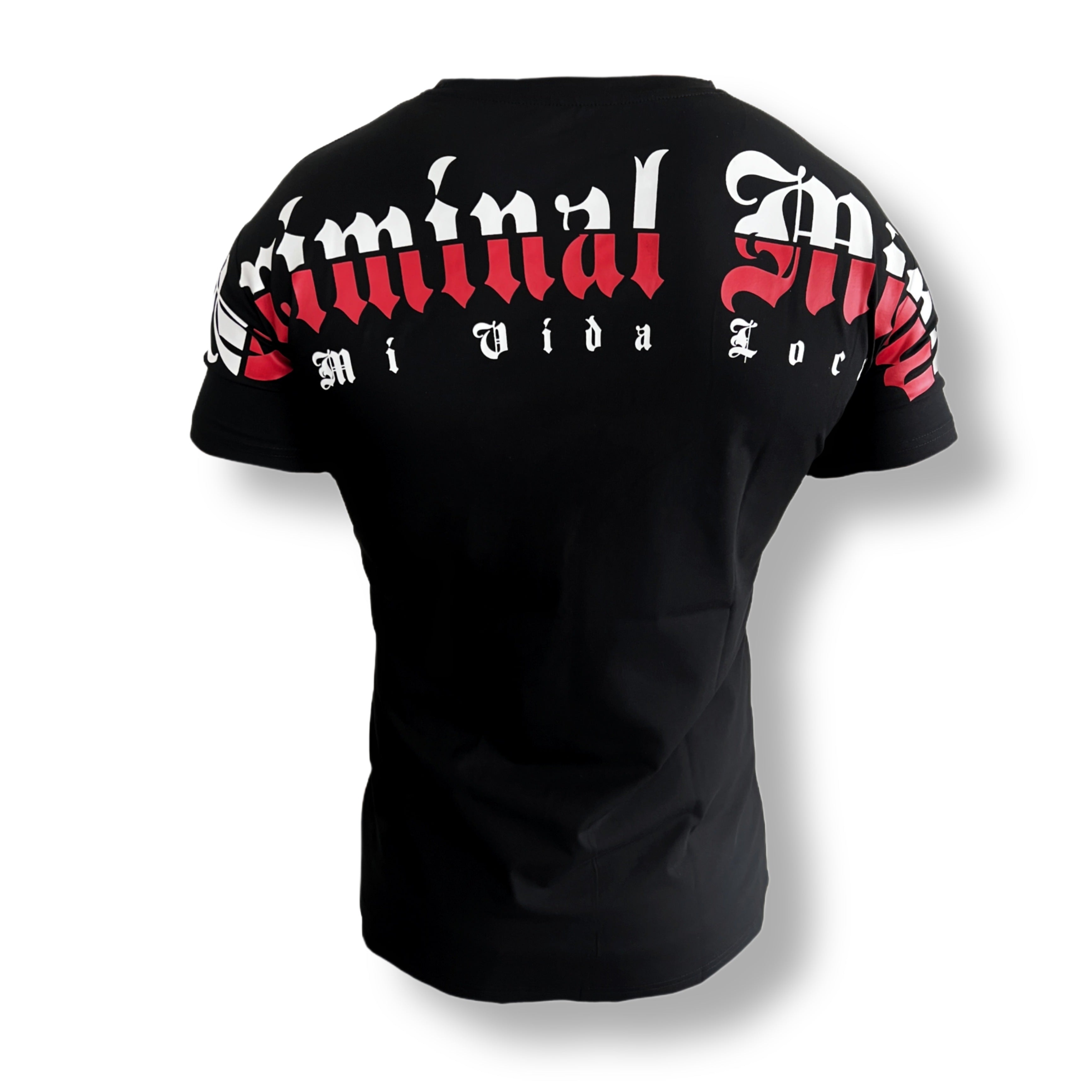 MVL Skull Line Criminal Mind T-Shirt – schwarz