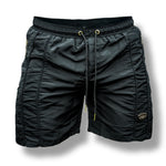 Load image into Gallery viewer, MVL Geometrische Badeshorts - Schwarz / Gold