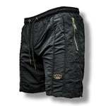 Load image into Gallery viewer, MVL Geometrische Badeshorts - Schwarz / Gold