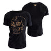 MVL Gold line "Flower skull" camiseta