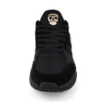 Afbeelding laden in Galerijviewer, MVL Brass skull Sneakers black/gold