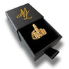 Anillo MVL para dedo medio - dorado