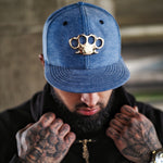 Load image into Gallery viewer, MVL &quot;Blue denim&quot; Snapback