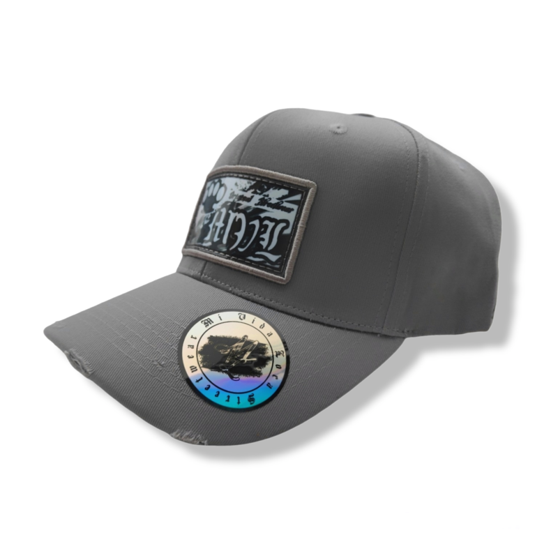 MVL Original streetwear curved cap - grey